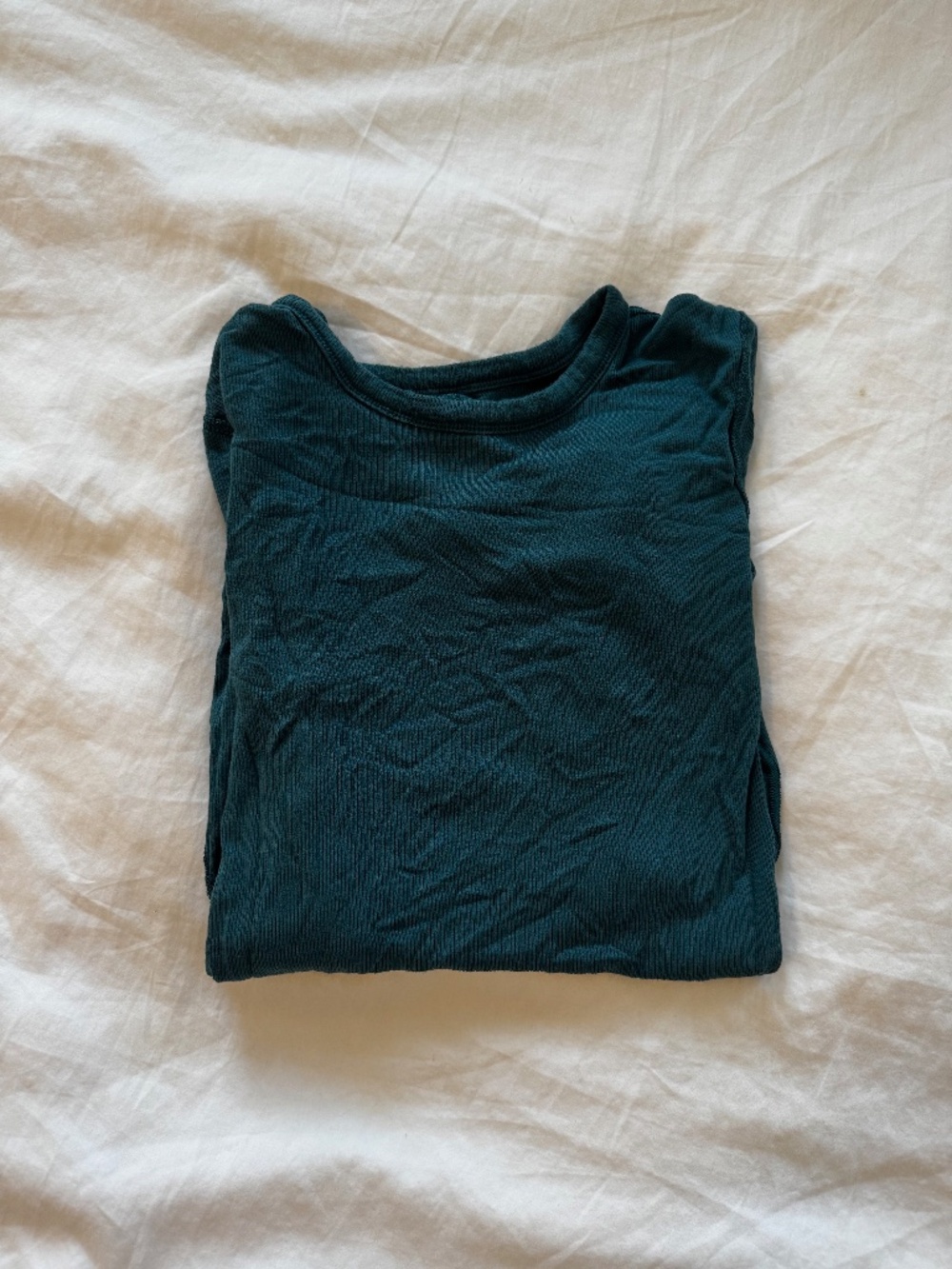 Lululemon Ribbed Longsleeve Dark Green